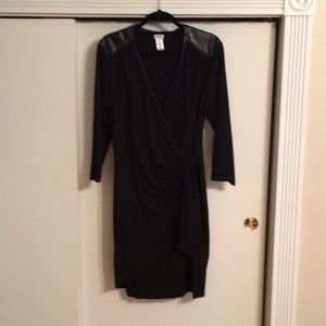 Black Wrap Dress
